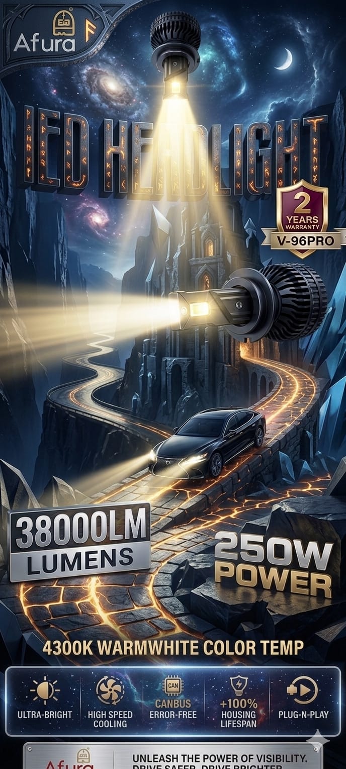 Afura LED Headlight V-96PRO